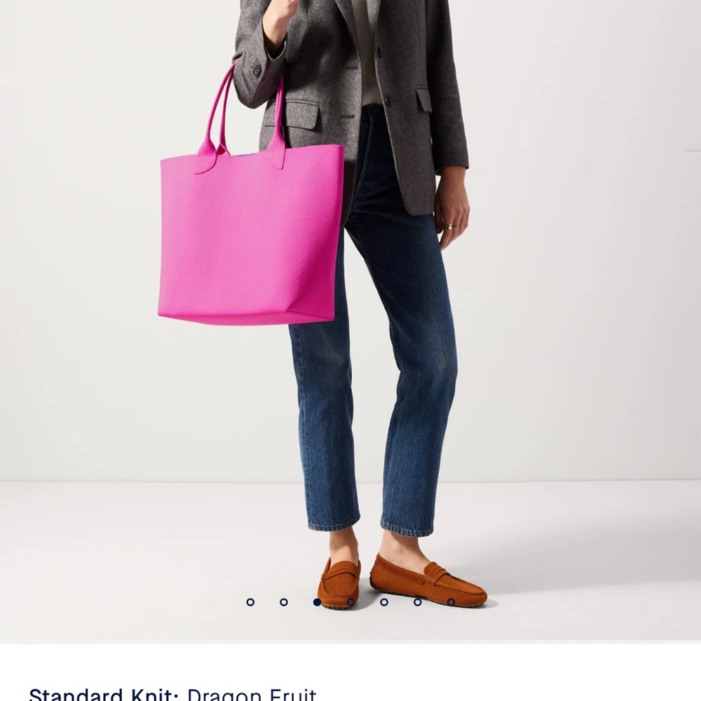 Rothy's Vibrant Pink Tote Bag - Picture 5 of 10